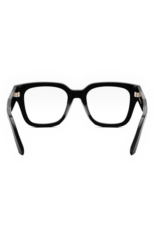 DIOR 'DIORSIGNATUREO S1I 52MM BLUE LIGHT BLOCKING GLASSES