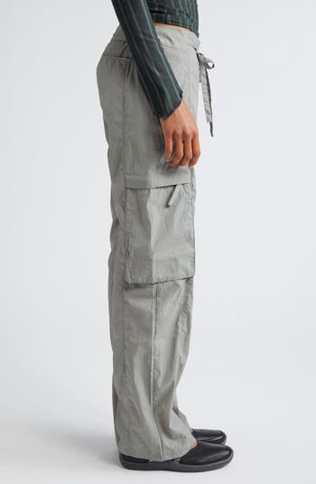 Paloma Wool Sese Straight Leg Recycled Nylon Cargo Pants
