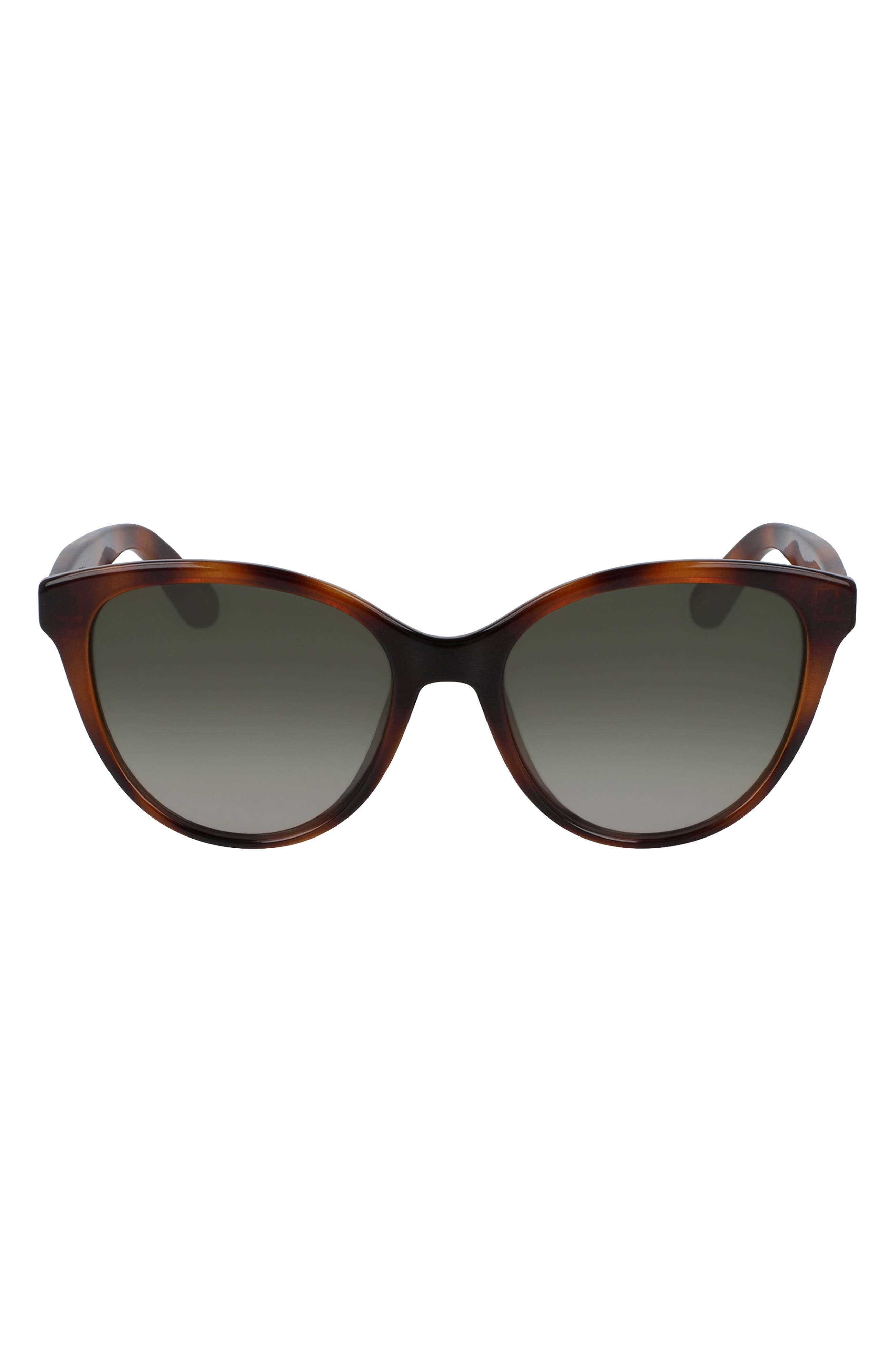 chloe 58mm classic rounded cat eye sunglasses