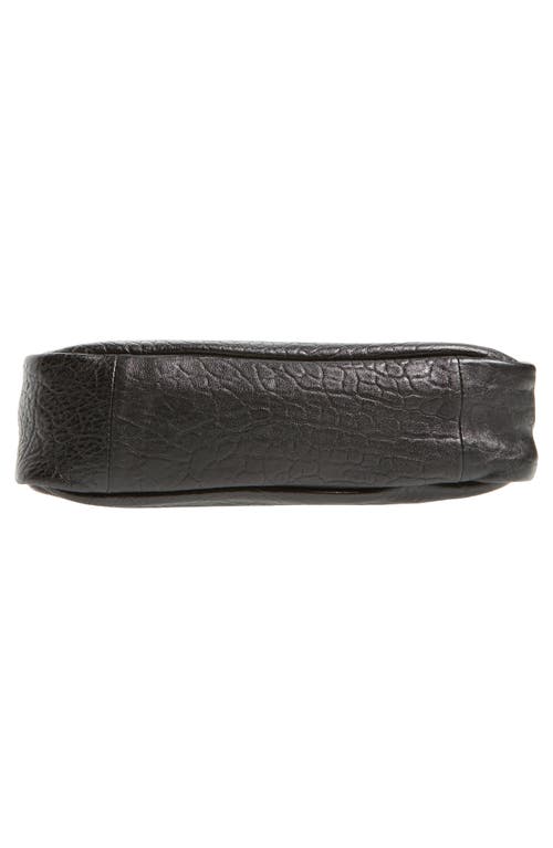 Marni Medium Trunkaroo Soft Leather Shoulder Bag In 00n99 Black
