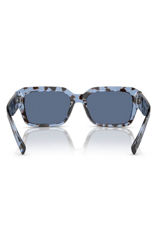 Shop Dolce & Gabbana Dolce&gabbana 56mm Square Sunglasses In Hava Blue