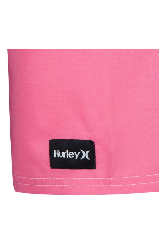 Shop Hurley Kids' Pool Party Pull-on Swim Shorts In Faded Coral