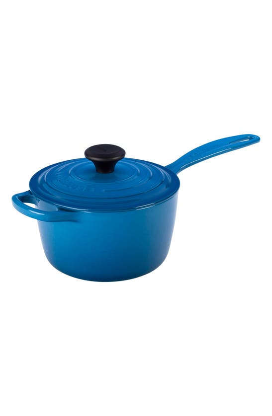 Le Creuset Signature 1.75-quart Enameled Cast Iron Saucepan In Marseille