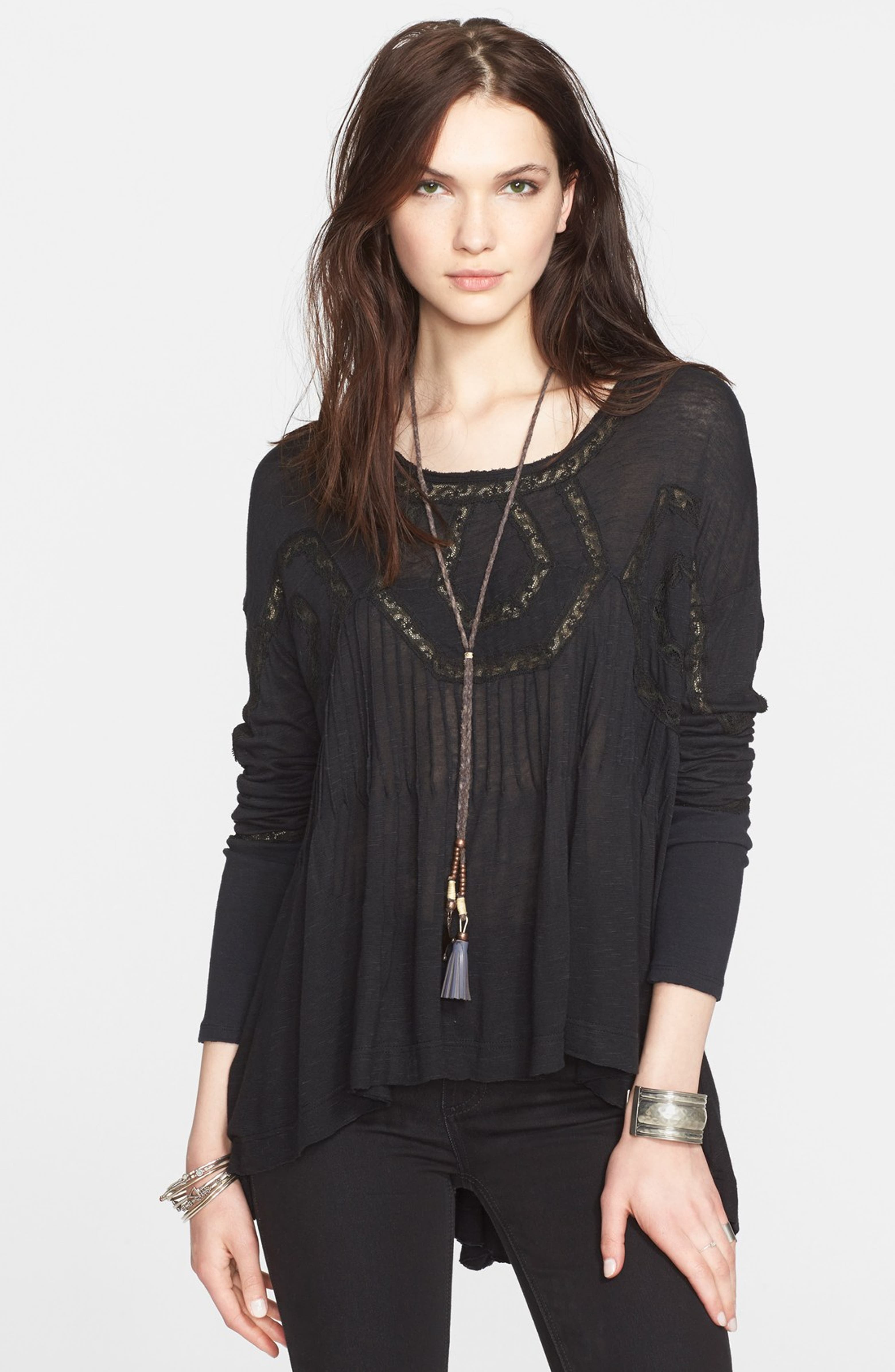 Free People 'New Hope' Long Sleeve Tunic | Nordstrom