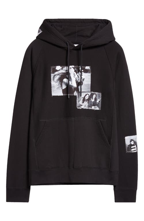 Shop Takahiromiyashita The Soloist Takahiromiyashita Thesoloist. Joseph Szabo Photo Patch Raglan Sleeve Hoodie In Black