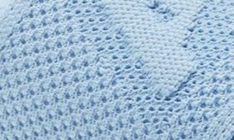 Shop Apl Athletic Propulsion Labs Big Logo Techloom Knit Sport Slide In Ice Blue