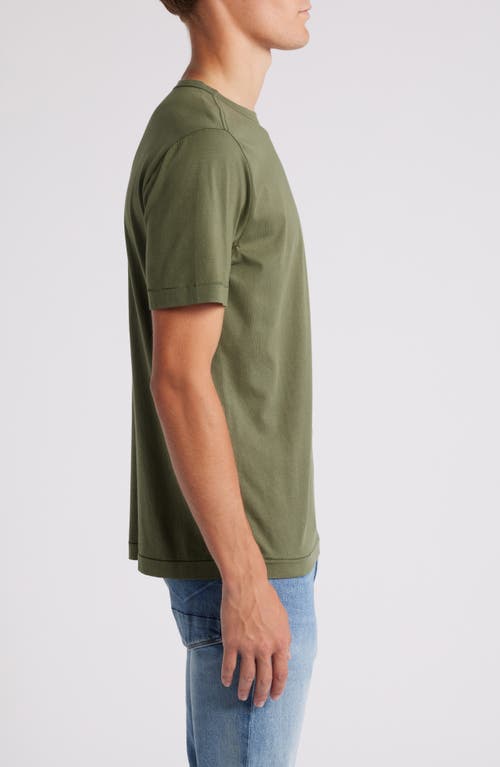 Shop Merz B Schwanen Pimatee01 Organic Cotton Tee In Army