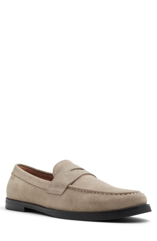Shop Ted Baker London Parliament Penny Loafer In Khaki