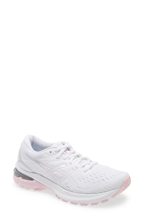 blush pink running shoes