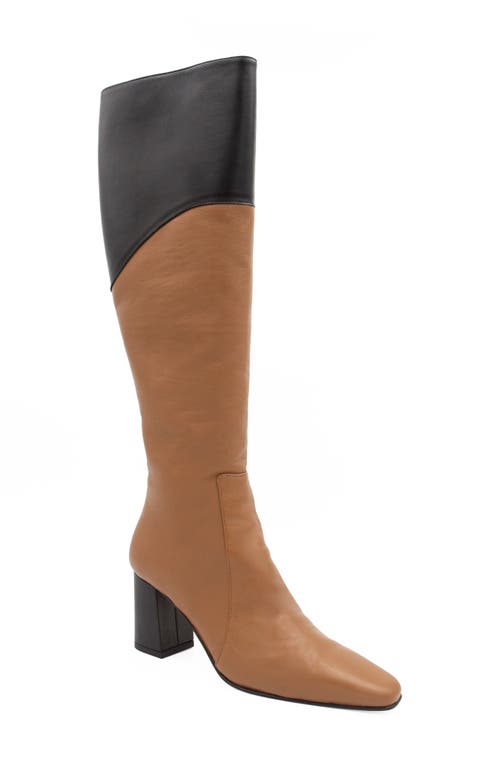 Amalfi by Rangoni Fagiano Knee High Boot Sequoia Black Piumalux at Nordstrom,