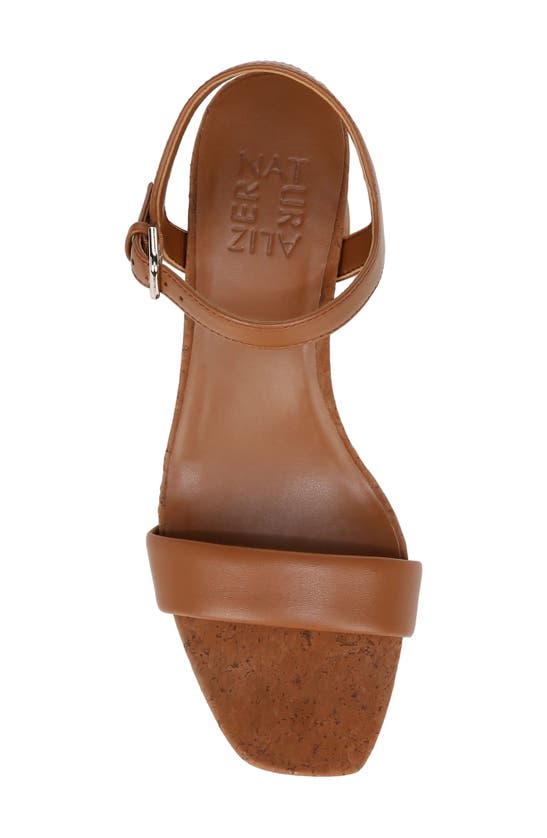 Shop Naturalizer Izzy Ankle Strap Sandal In English Tea Leather