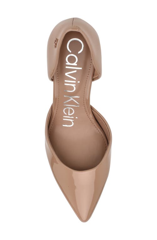 Calvin Klein Gloria D'orsay Pump In Light Natural