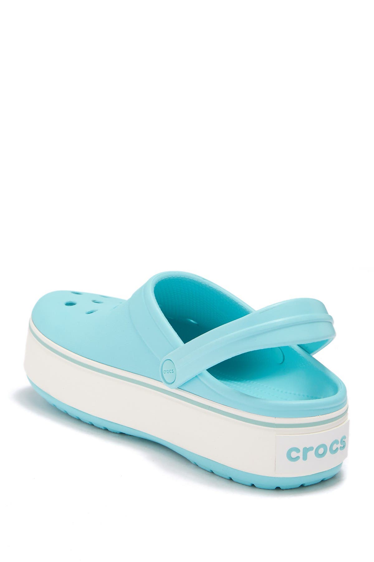 crocs women's crocband platform clog