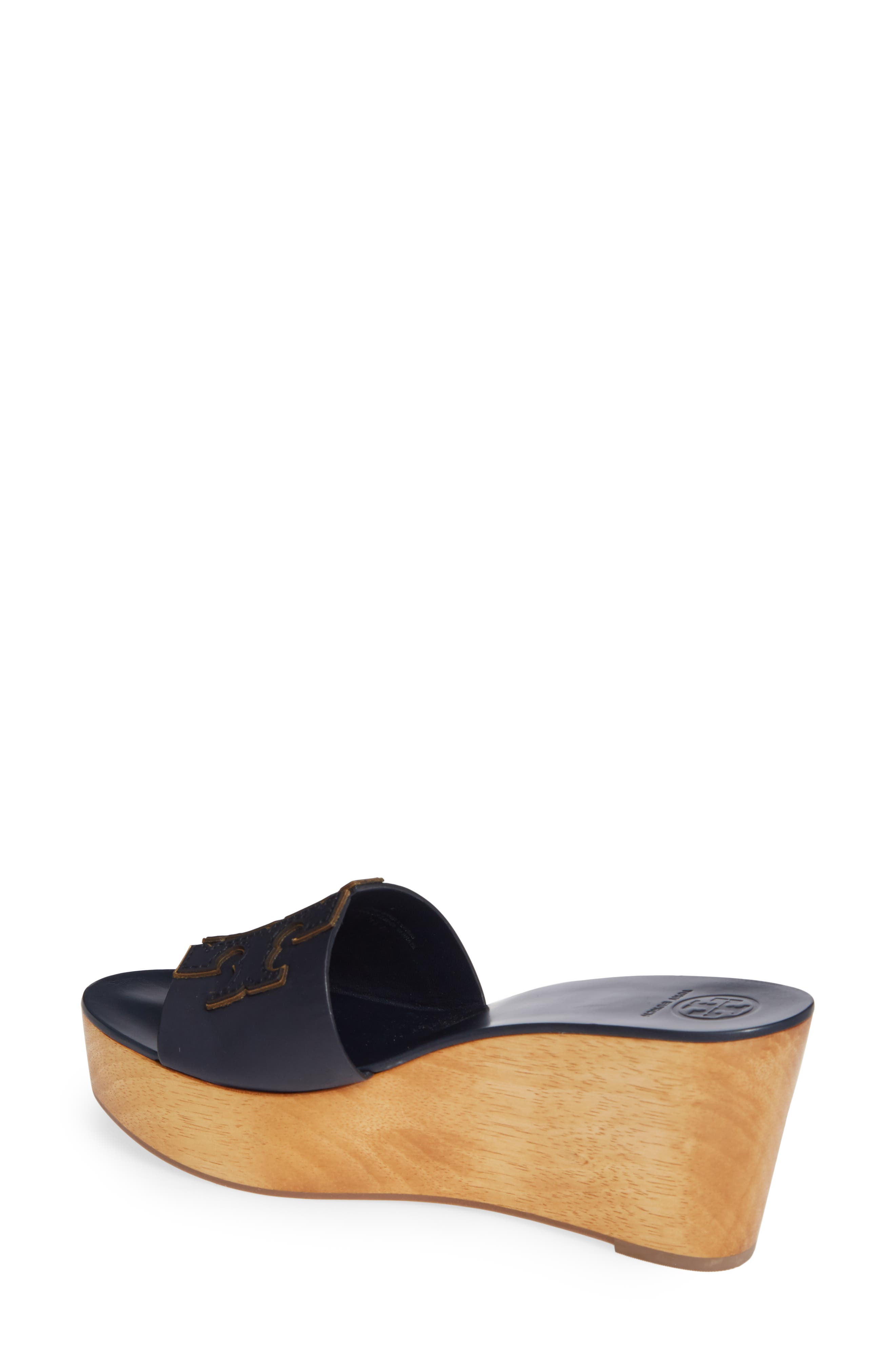 tory burch ines wedge slide
