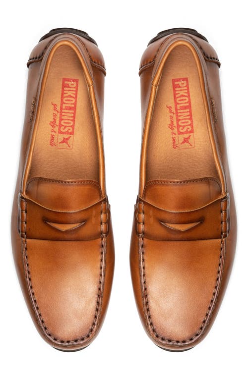 Pikolinos Conil Penny Loafer In Brandy