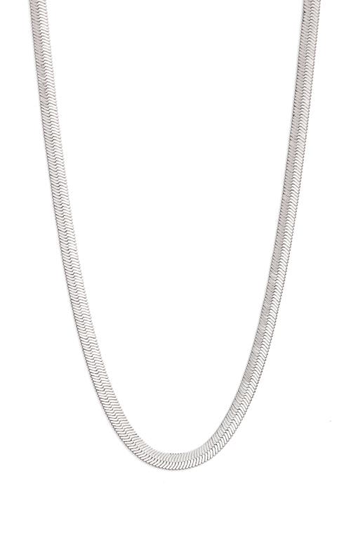 NORDSTROM NORDSTROM HERRINGBONE CHAIN NECKLACE 