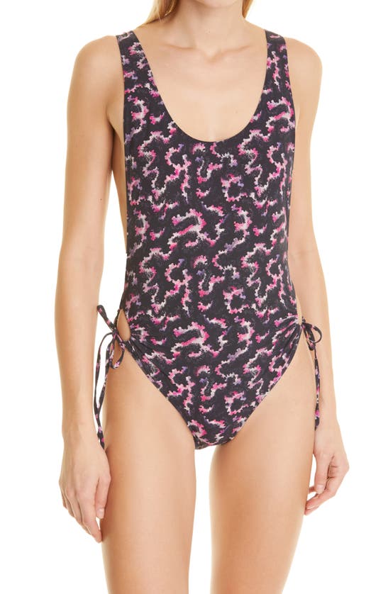 Women's Symi Camouflage Printed Swim Suit In