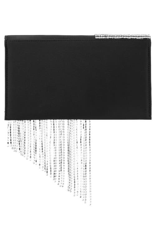 Shop Nina Carma Fringe Clutch In Black