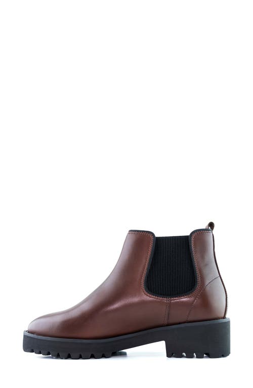 Marc Joseph New York Queensboro Chelsea Boot In Dark Walnut Napa