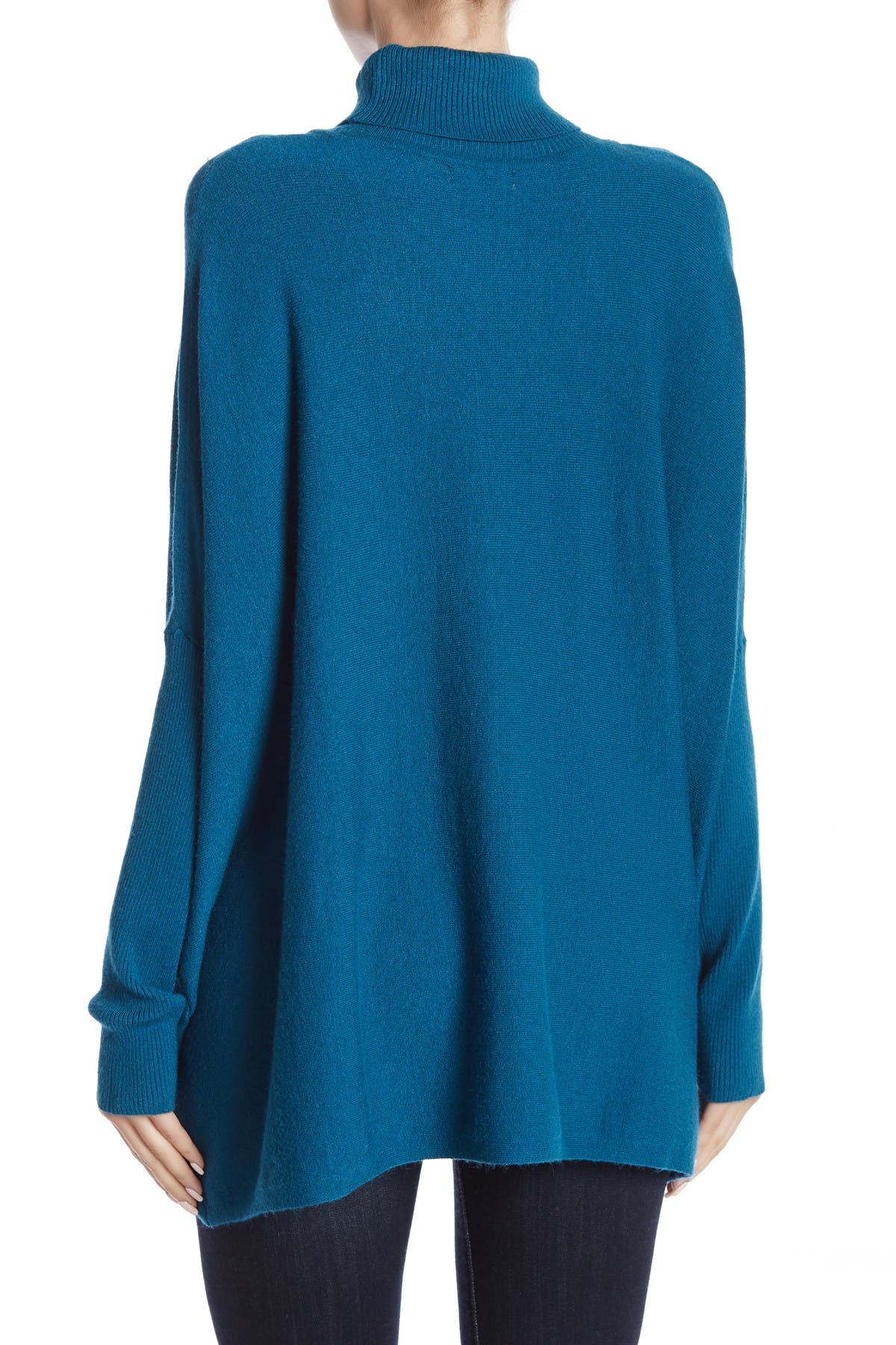 JOSEPH A | Oversized Boxy Turtleneck Tunic Sweater | Nordstrom Rack