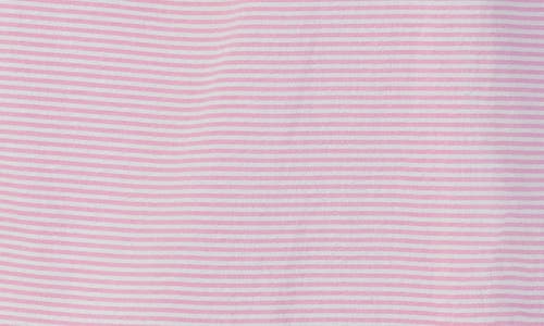Ralph Lauren Plus Size Cotton Knit Double-strap Nightgown In Pink Stripe