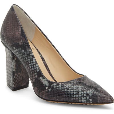 Vince Camuto Candera Pointed Toe Pump, Grey