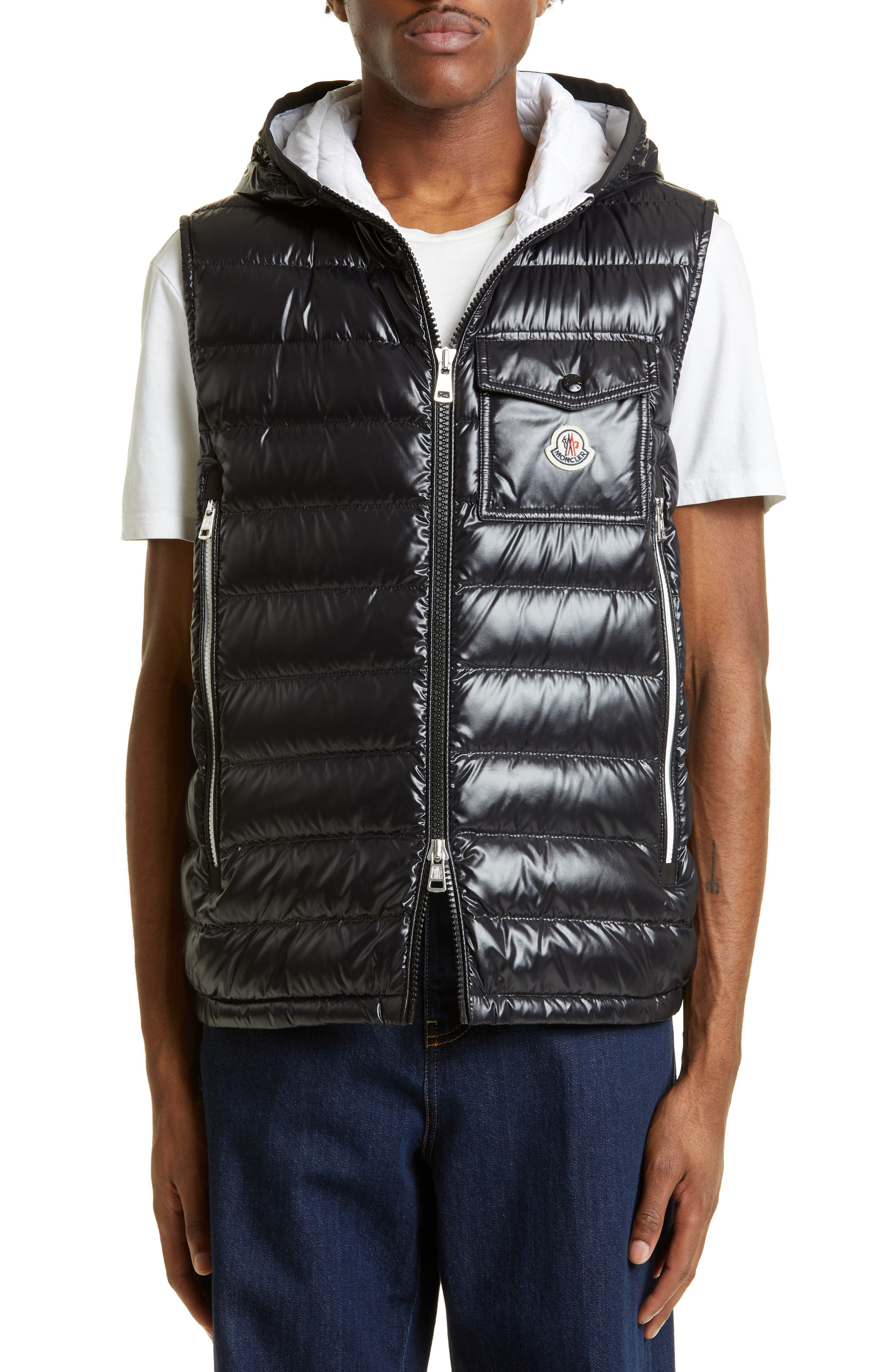 MONCLER TIB GILET 10 anni 140cm www.kolhaitoursandtreks.com