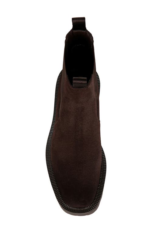 Shop Sam Edelman Laguna Platform Chelsea Boot In Chocolate Brown