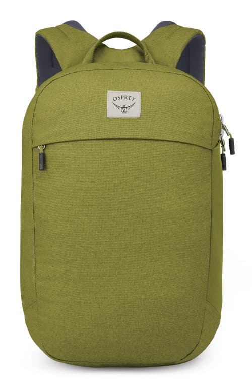 Large Arcane Recycled Polyester Commuter Backpack in Matcha Green Heather