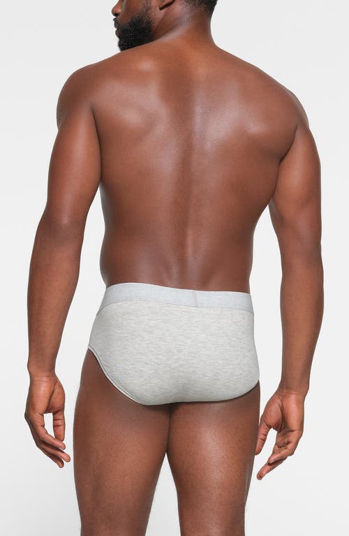 Shop Skims 3-pack Cotton & Modal Blend Briefs In Mineral Multi