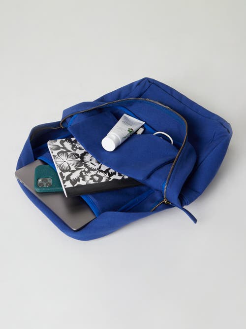 Shop Terra Thread Organic Cotton Backpack In Tidal Blue