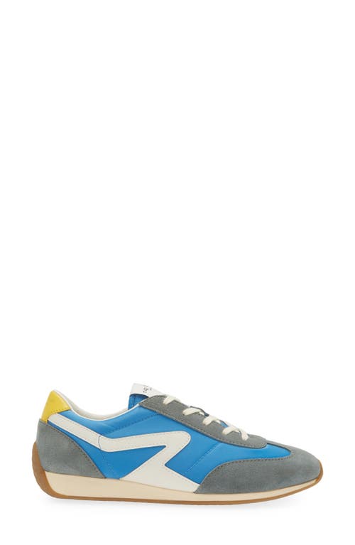 Shop Rag & Bone Retro Runner Slim Sneaker In Electric Blue