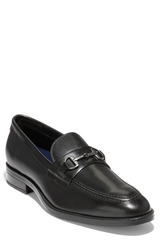 Shop Cole Haan Modern Essentials Bit Loafer In Black