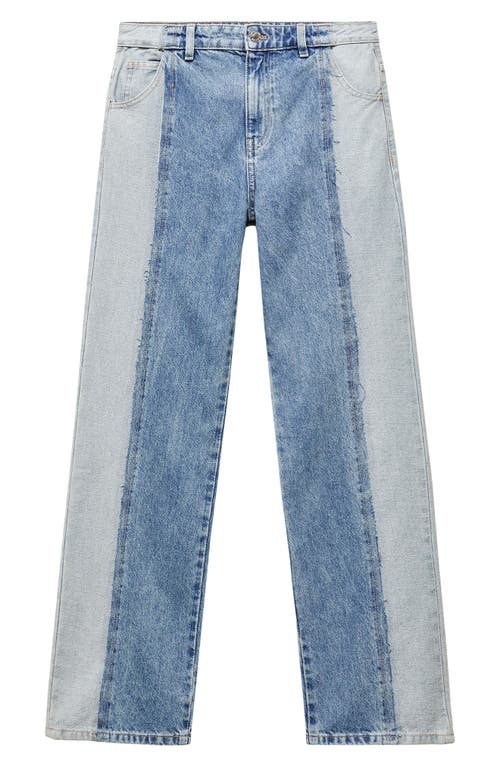 MANGO Olivia Straight Leg Jeans Denim at Nordstrom,