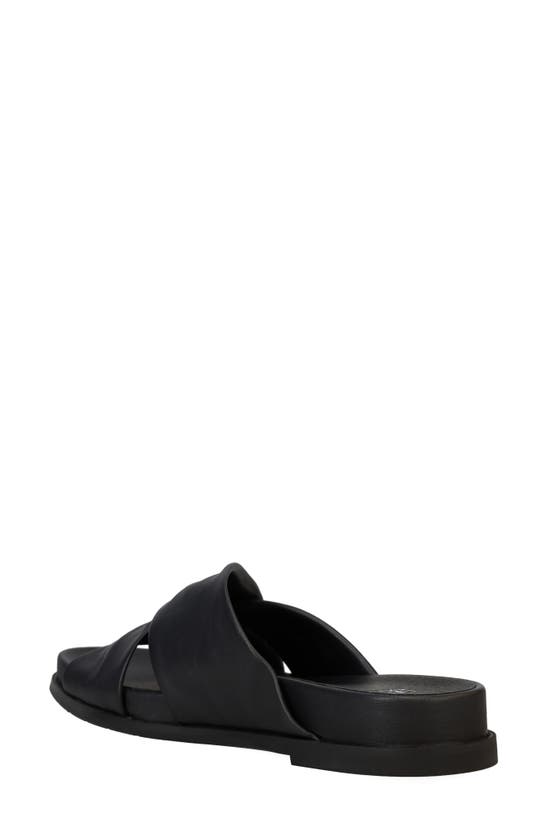 Shop Eileen Fisher Dello Slide Sandal In Black