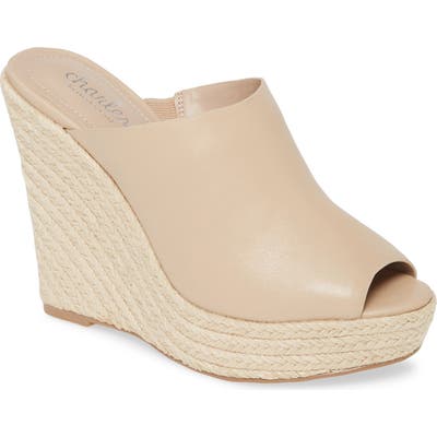 Charles By Charles David Andes Espadrille Mule, Beige