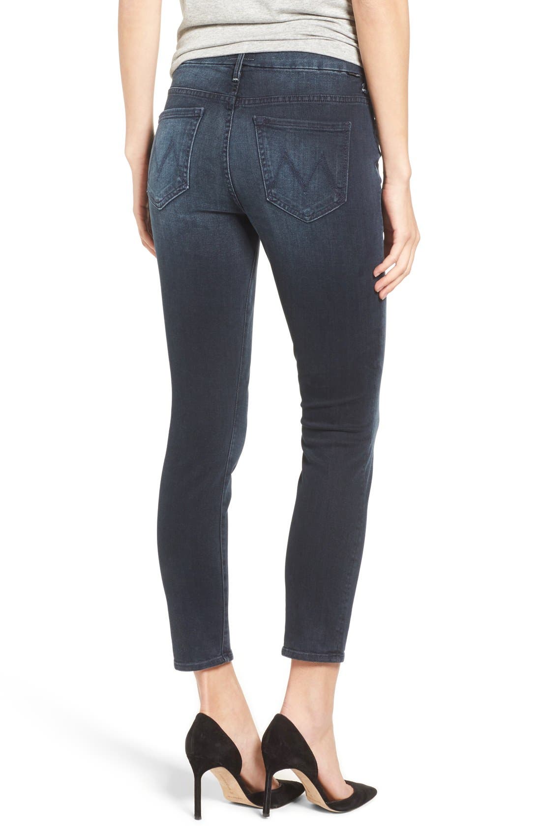 Looker High Rise Crop Skinny Jeans 
