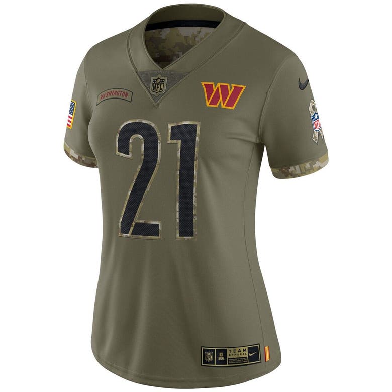 Nike Sean Taylor Olive Washington Commanders 2022 Salute To Service Retired  Player Limited Jersey