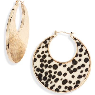 Stella + Ruby Hoop Earrings