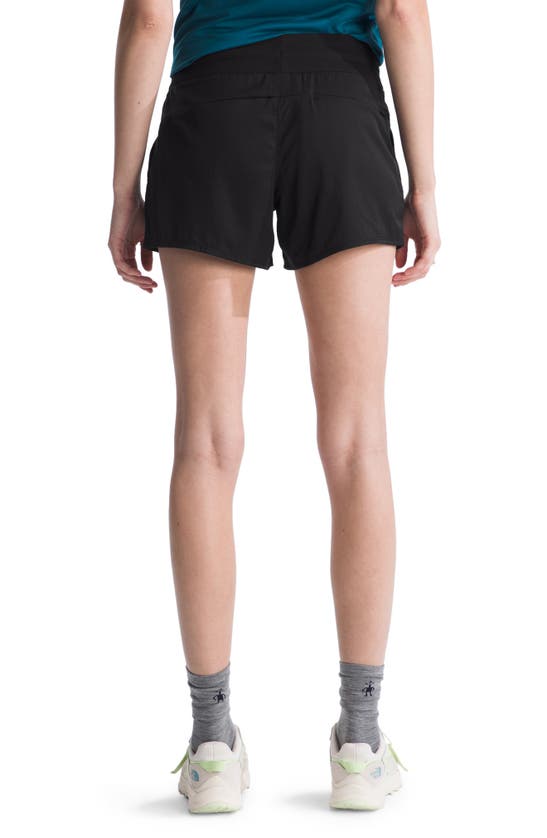 Shop The North Face Aphrodite Water Repellent Motion Shorts In Tnf Black