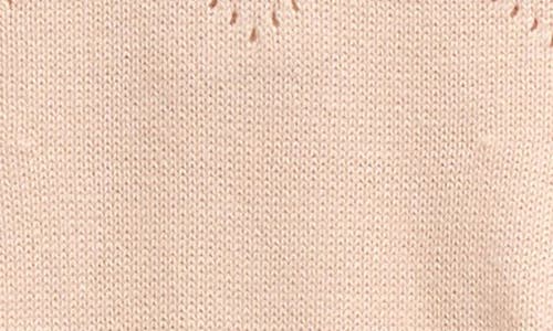 Shop Nordstrom Sweet Cotton Sweater Romper In Pink Morganite