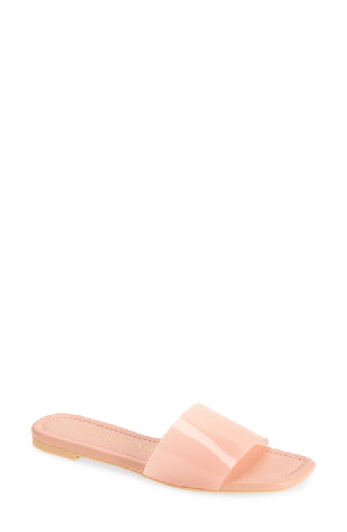 Stuart Weitzman Summer Slide Sandal in Perla
