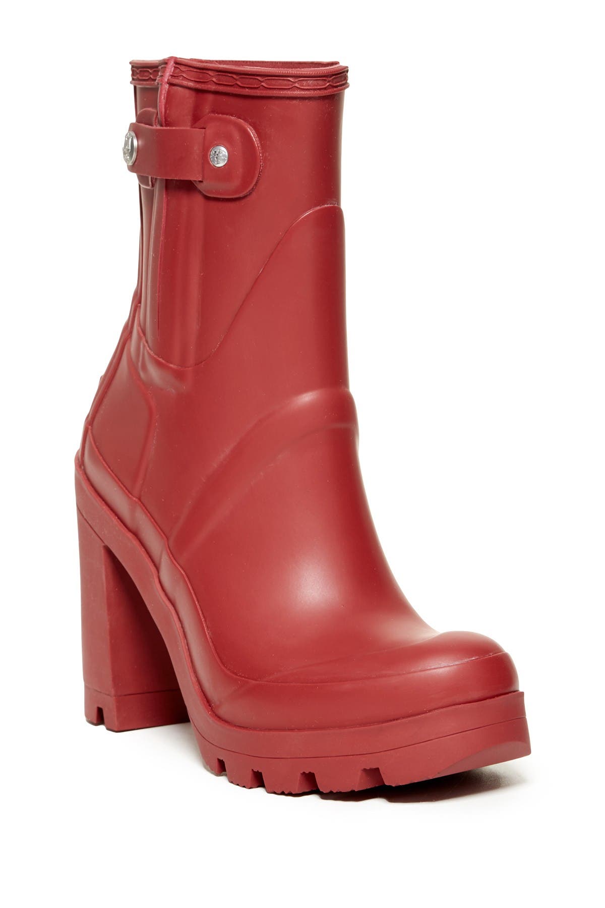 heeled rain booties