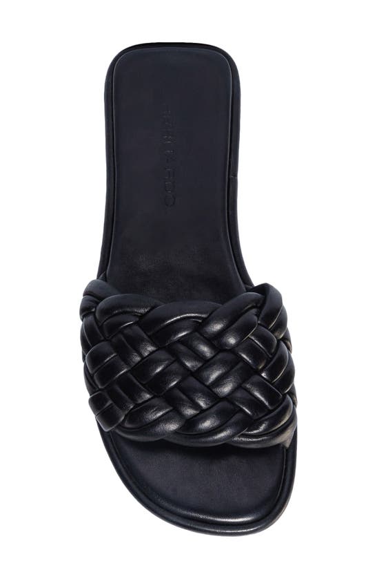 Shop Bernardo Footwear Troy Slide Sandal In Black