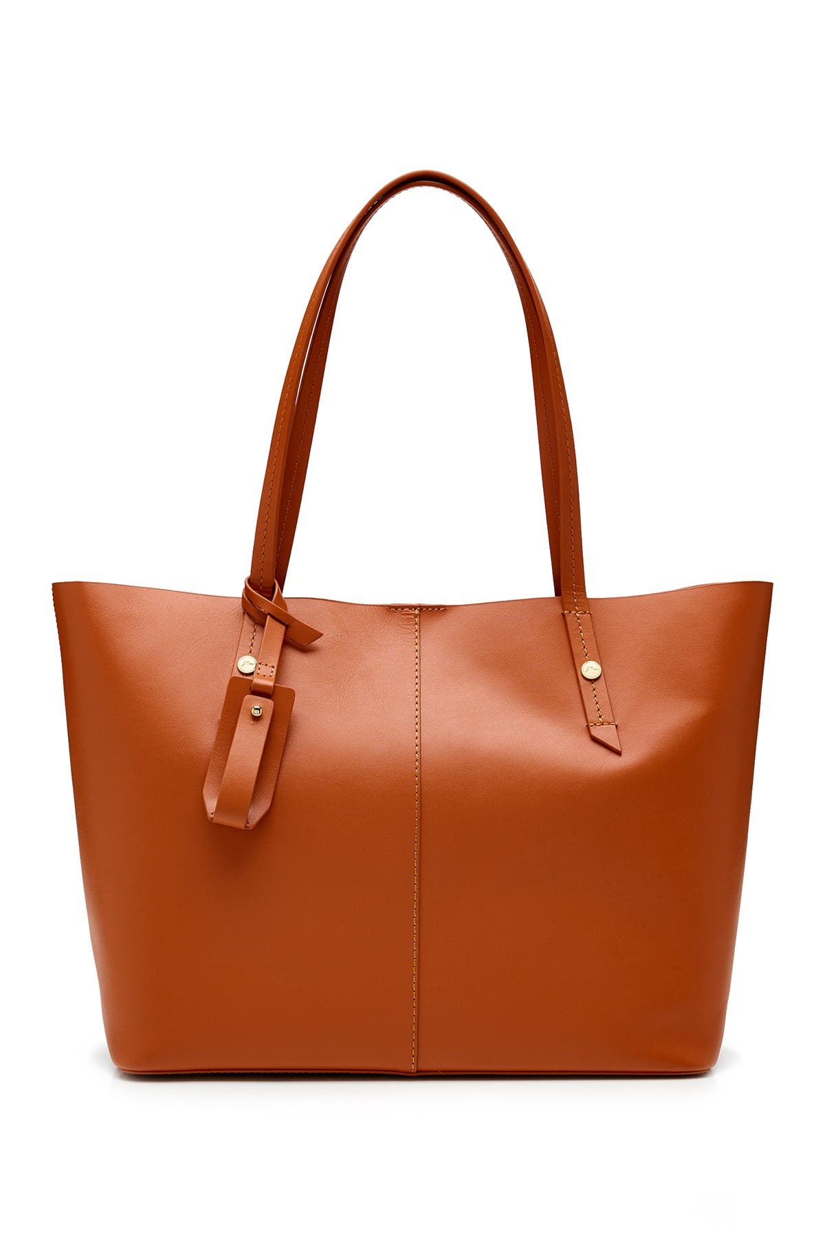 j crew leather tote
