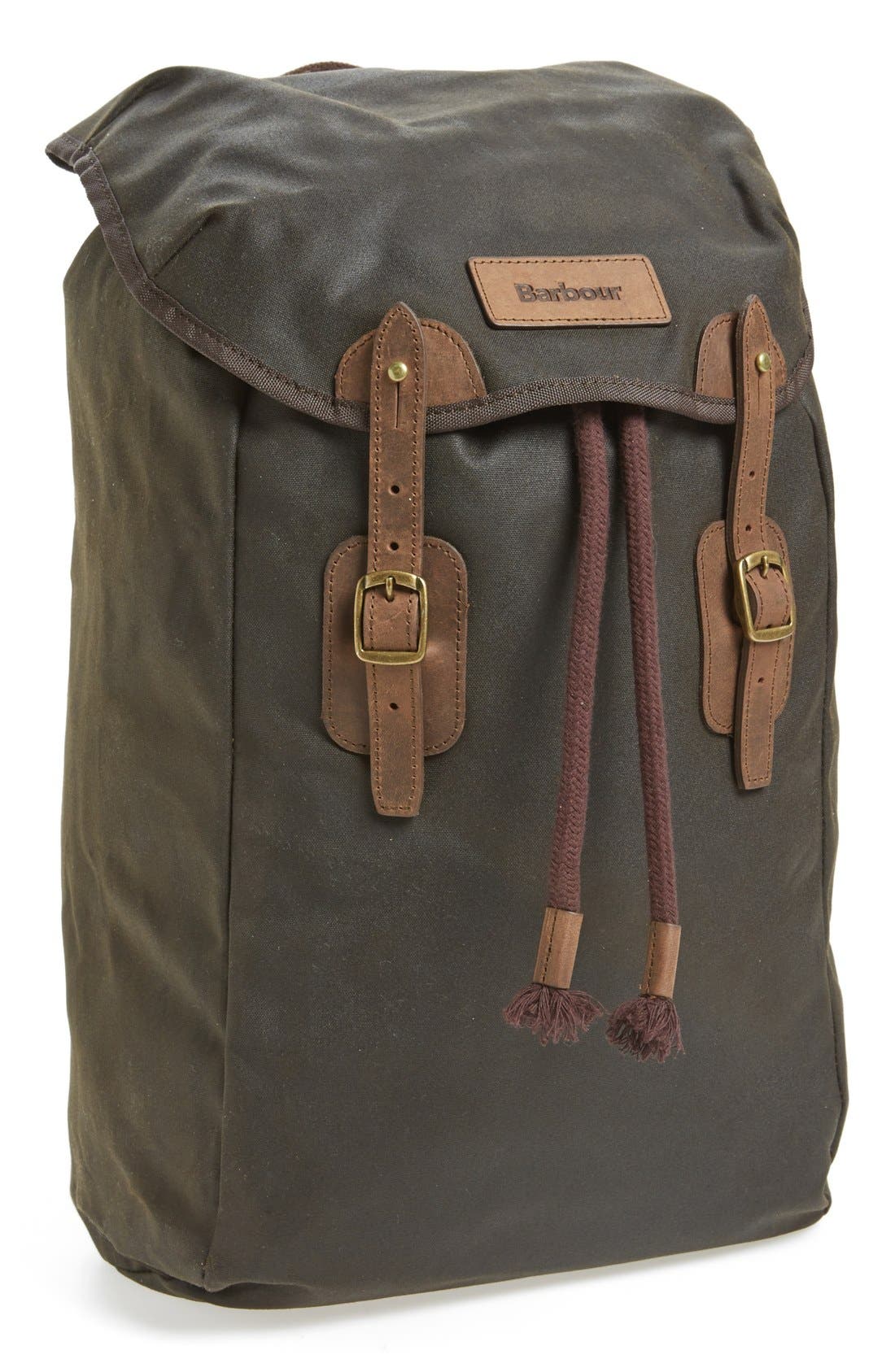 Barbour Waxed Canvas Backpack | Nordstrom