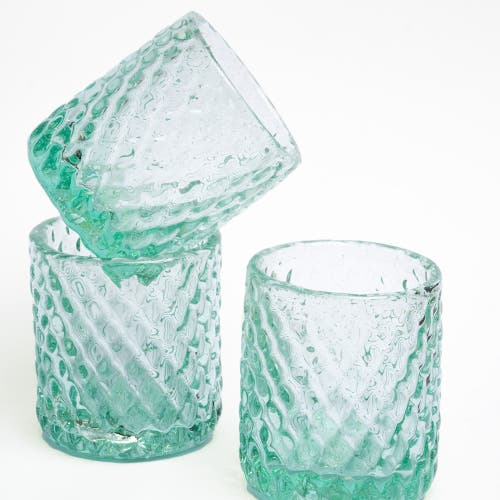 Zorro Y Jaguar Bruma Glass In Turquoise