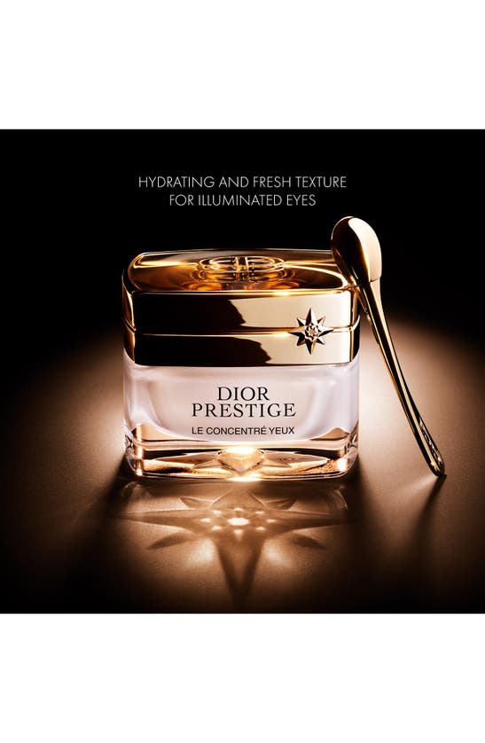 Shop Dior Prestige The Eye Concentrate Refillable Anti-aging Eye Cream, 0.5 oz