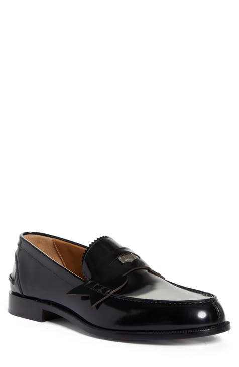 Louis Vuitton Mens Loafers & Slip-Ons, Black, 7