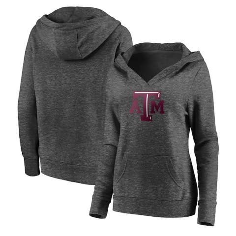 Women's Fanatics Branded Tua Tagovailoa Heathered Gray Miami Dolphins Plus  Size Player Name & Number Laced V-Neck Pullover Hoodie